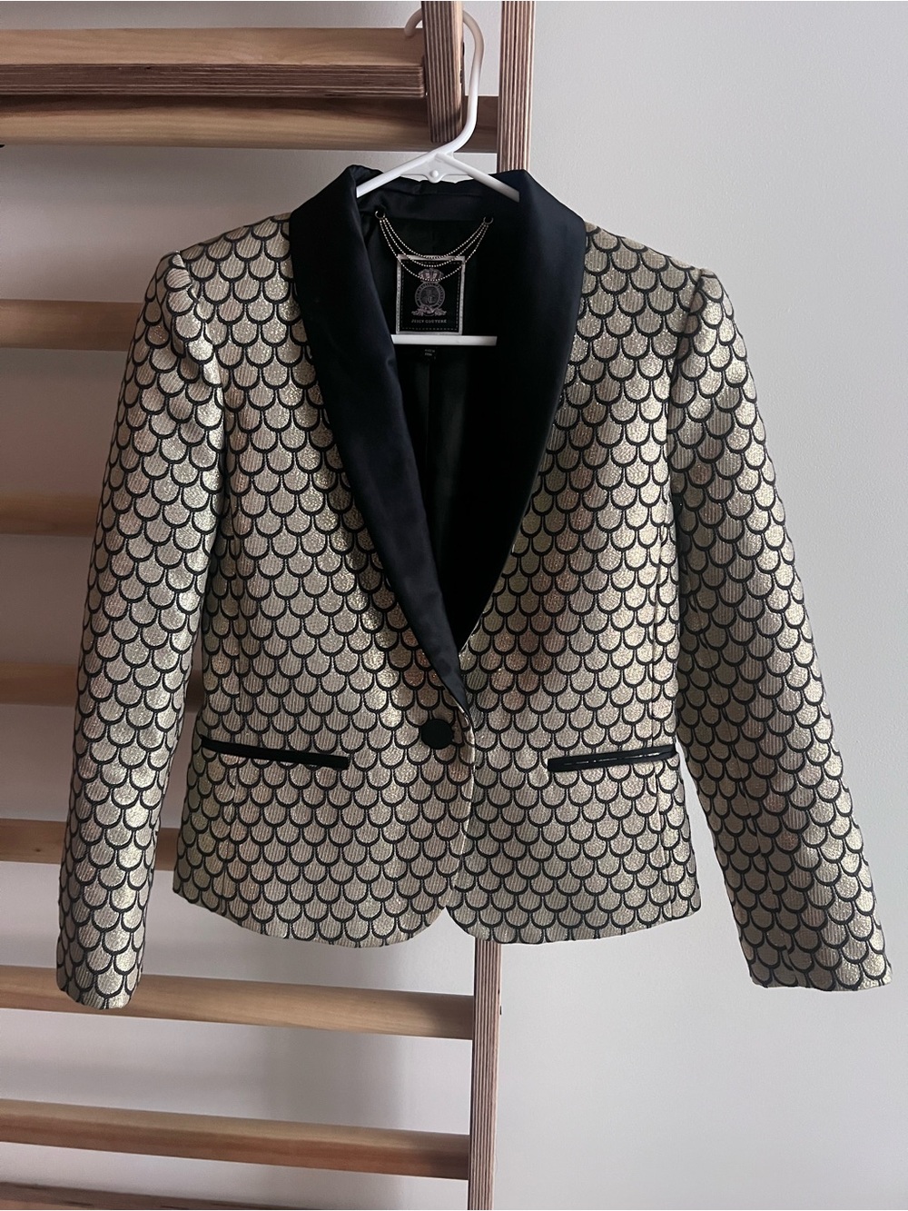 Metallic Gold Blazer
